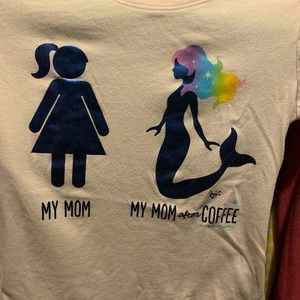 Justice size 10 mermaid shirt